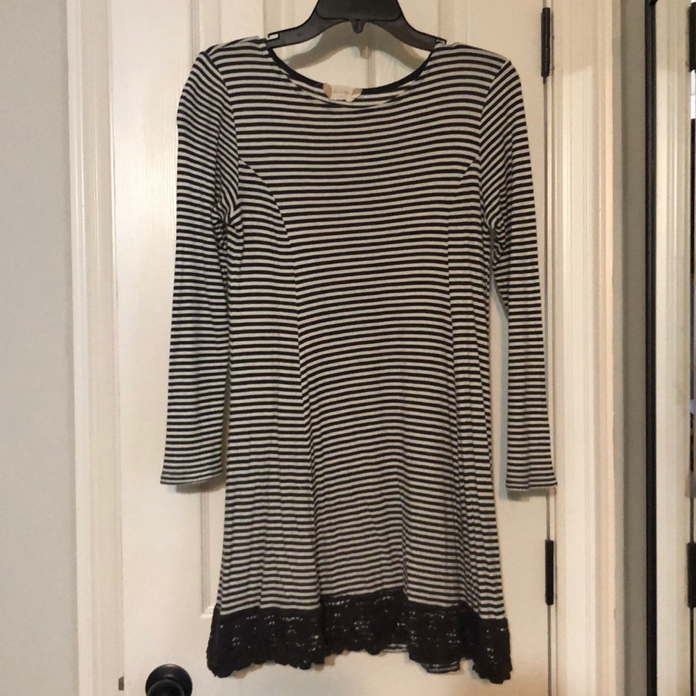 alter’d state size M black&white striped dress